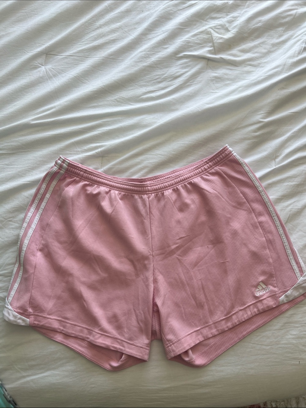 Adidas Women's Pink Athletic Shorts